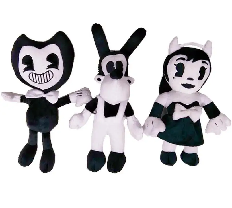 Game Bendy Character Plush Figure Toys