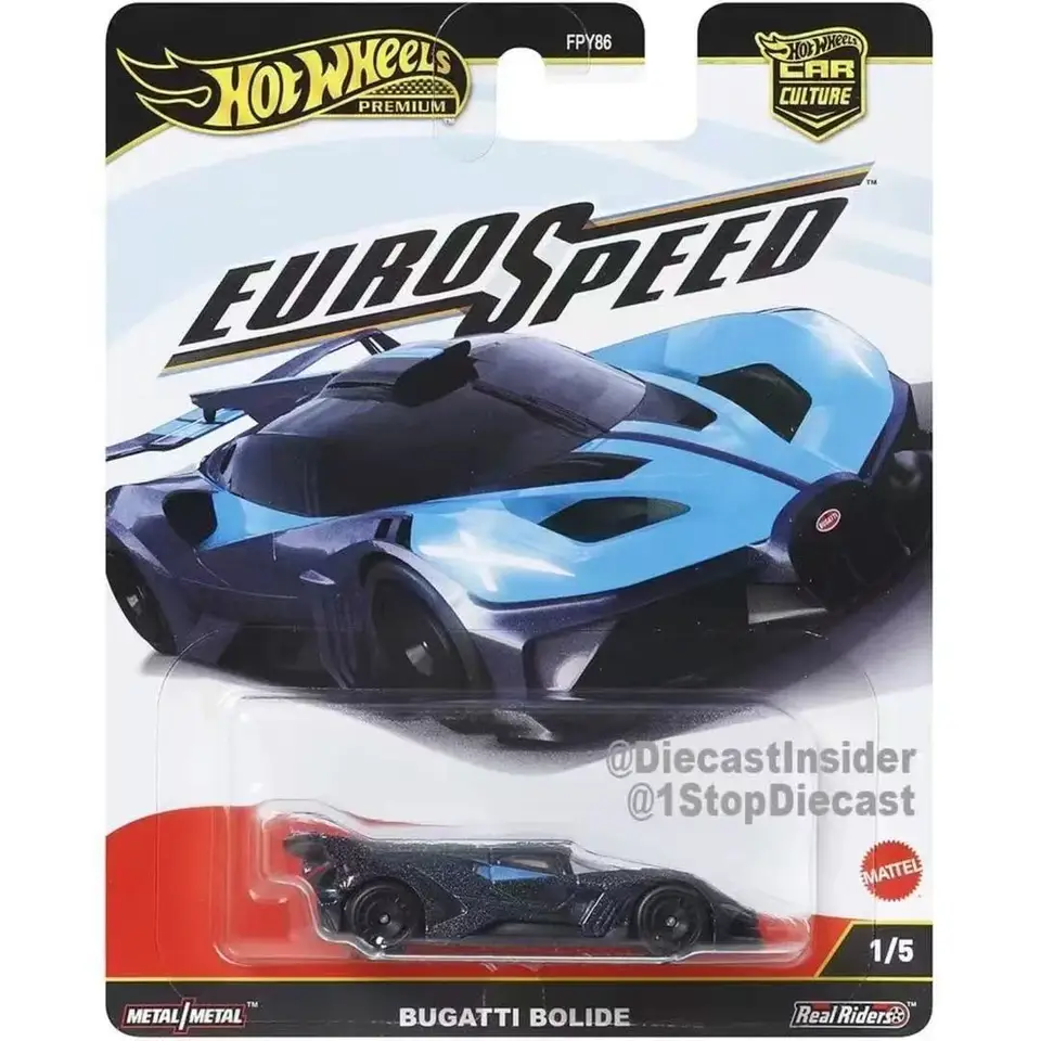 Genuine Hot Wheels Premium Car Culture EuroSpeed Boy Toy 1:64