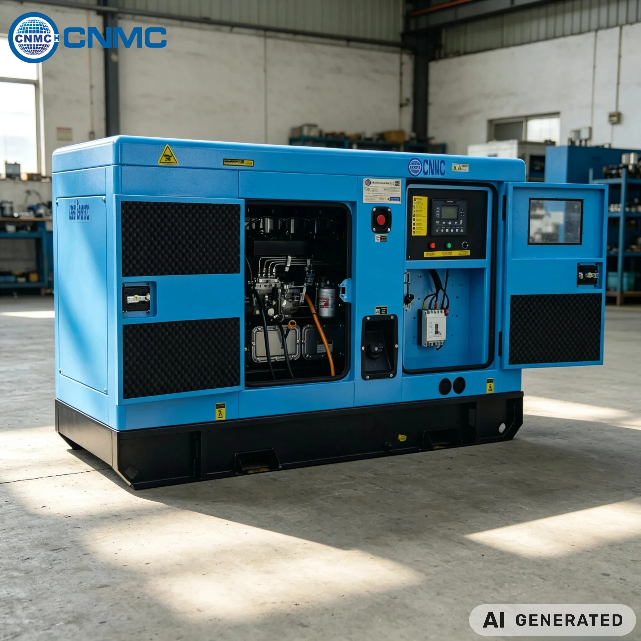 Electricity Generator 30kw 50kw 80kw Silent Diesel Generator 60HZ 220V 380V Generator Power CE Certified Factory Use