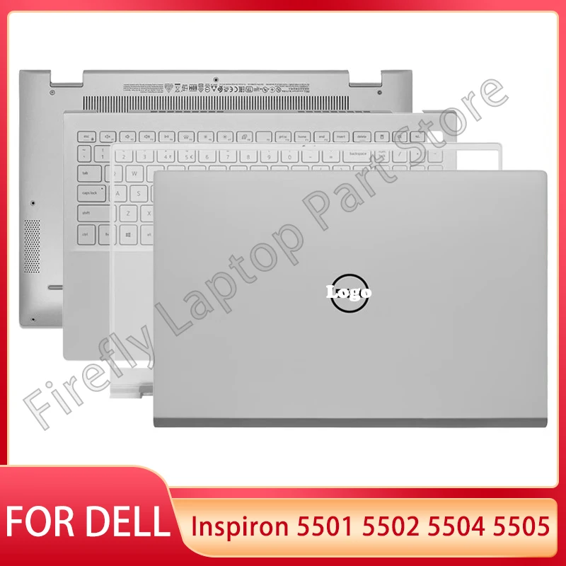 

New For DELL Inspiron 5501 5502 5504 5505 Laptop LCD Back Cover Front Bezel Keyboard Palmrest Bottom Case Hinges 0MCWHY 05R4V8