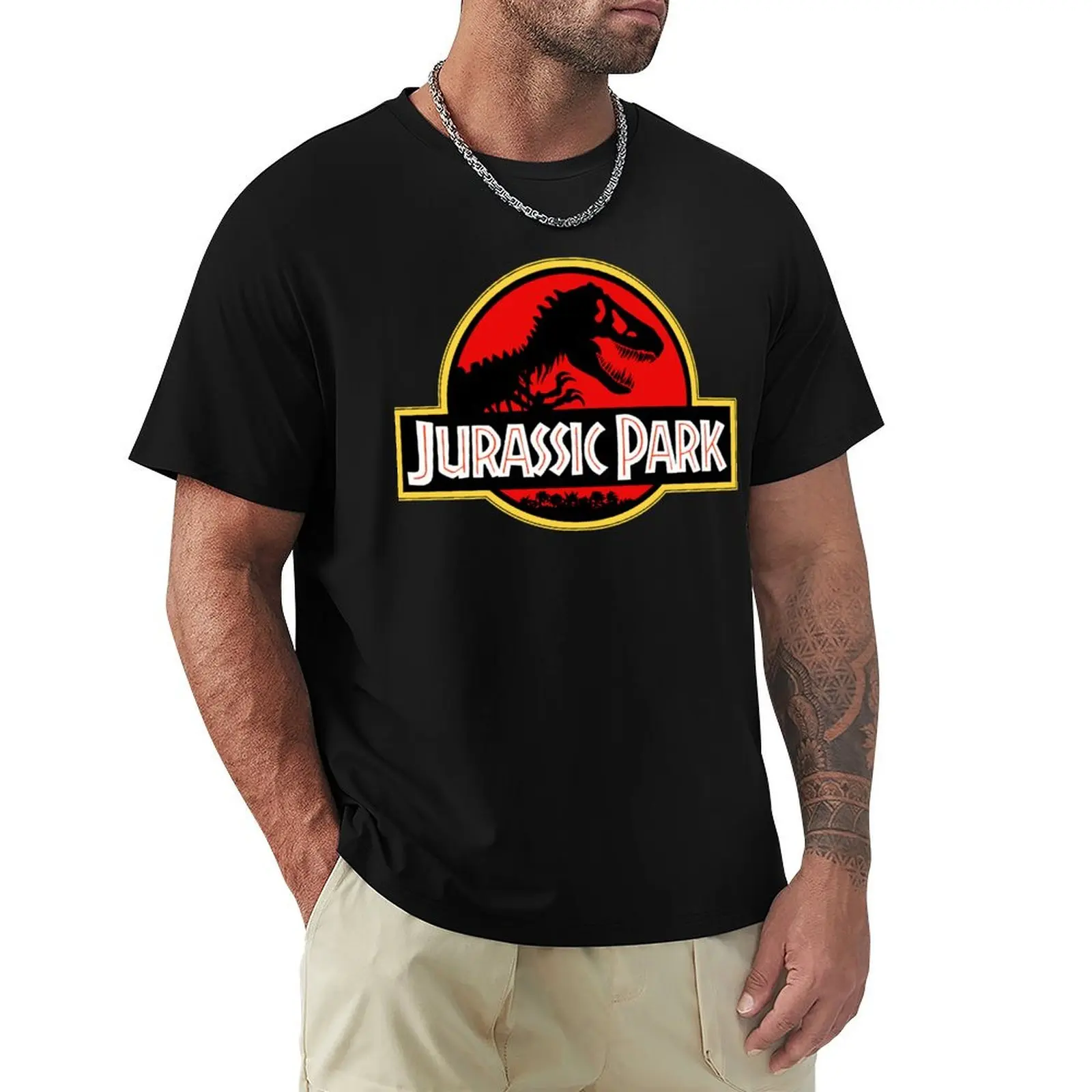 Jurrasic Park T-Shirt anime boys whites t shirts for men pack