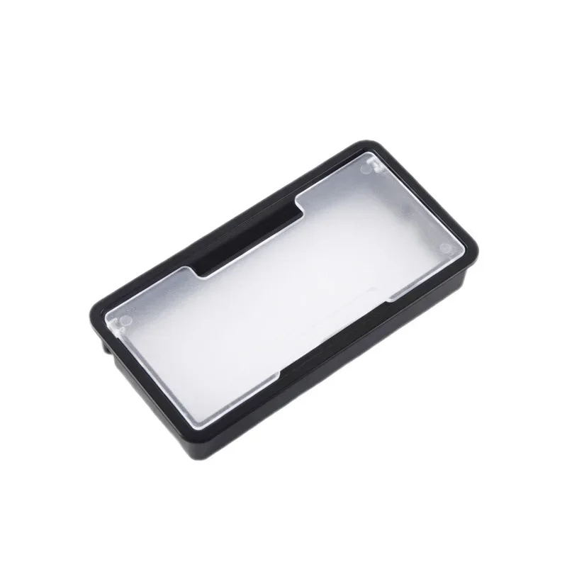 Computer Office Desk Hole Threading and Outlet Plastic Hole Cover Wiring Box Square Desktop Sub Book Box Cover Plate