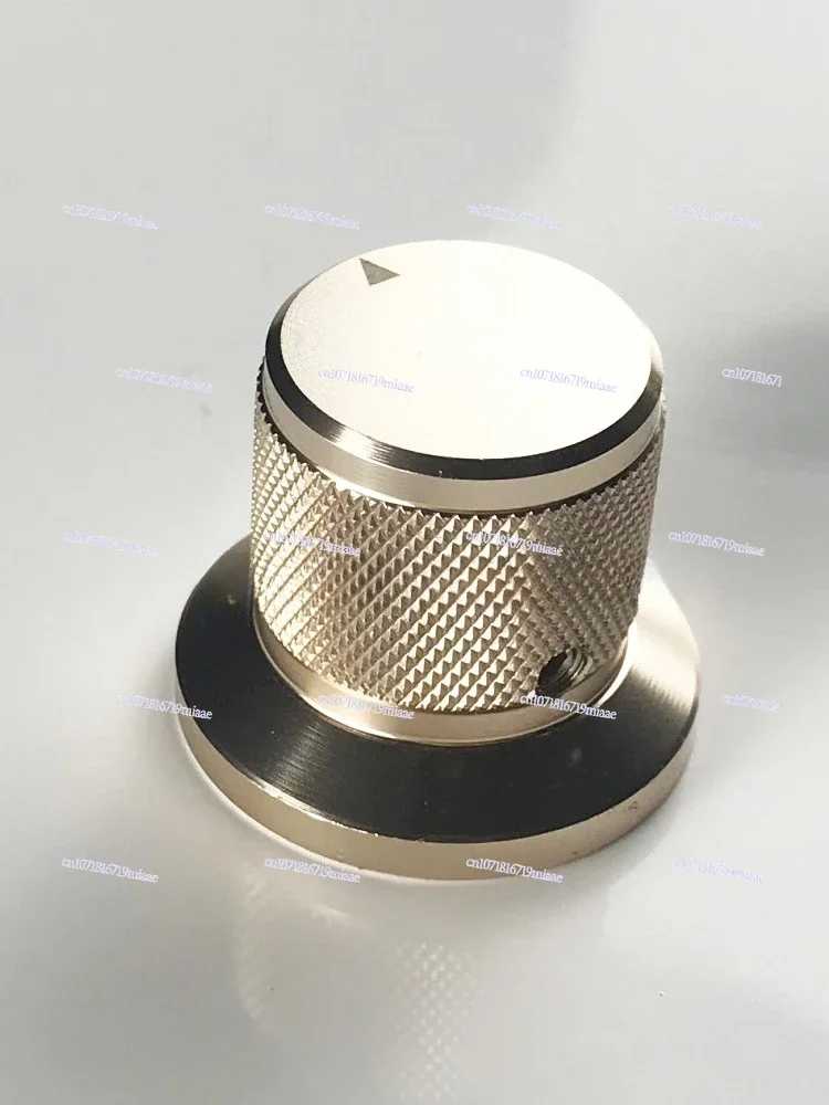 Audio power amplifier potentiometer volume knob All-aluminum solid exquisite mesh cap type speaker tuning switch 30mm