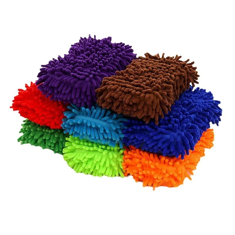 ستوكات آلة غسل سيارات الإسفنج تنظيف العناية بالسيارات بالتفصيل فرش غسل منشفة أداة قفازات السيارات اكسسوارات التصميم #6