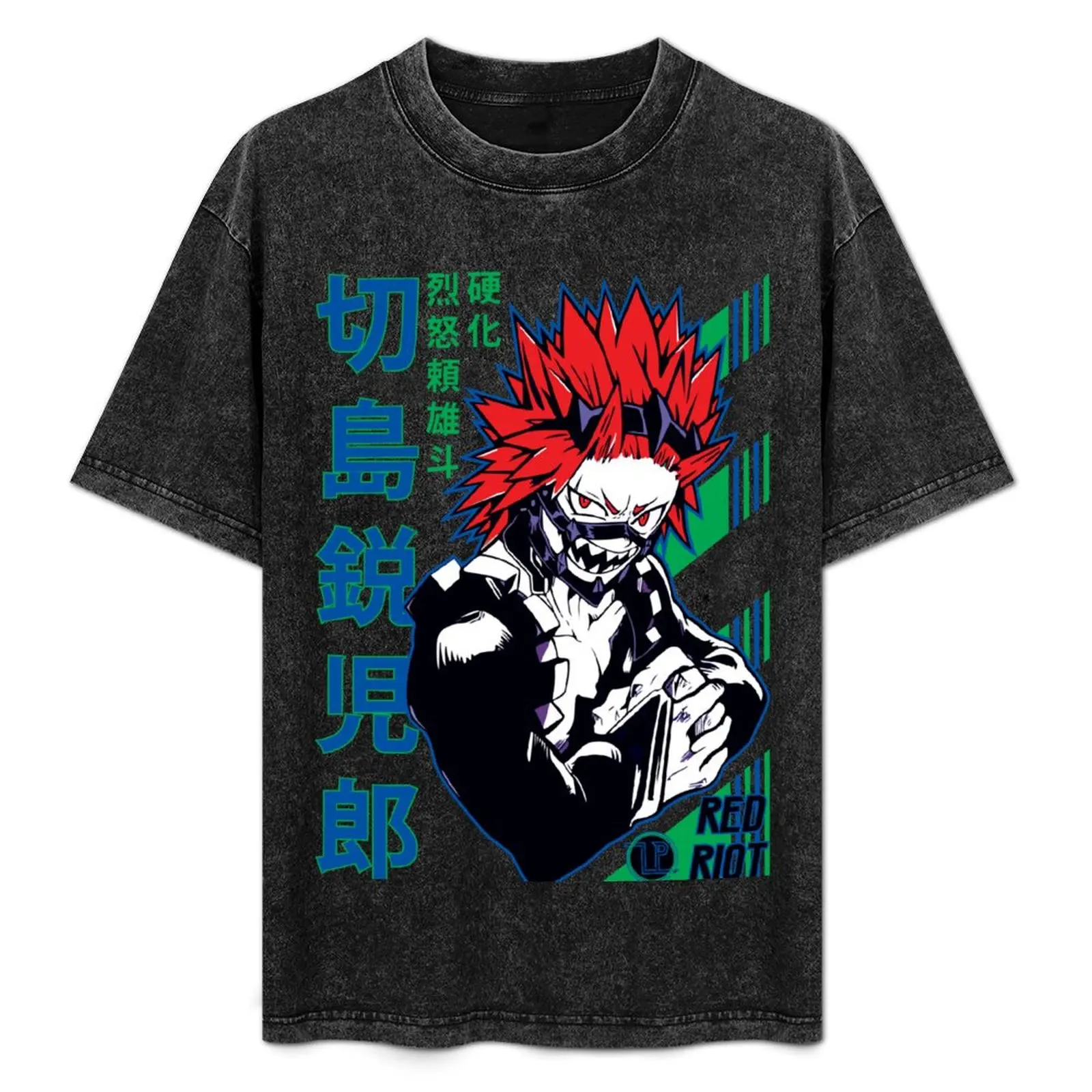 

Eijiro Kirishima V2 M.H.A. T-Shirt Casual Daily Wear Short Sleeve Top