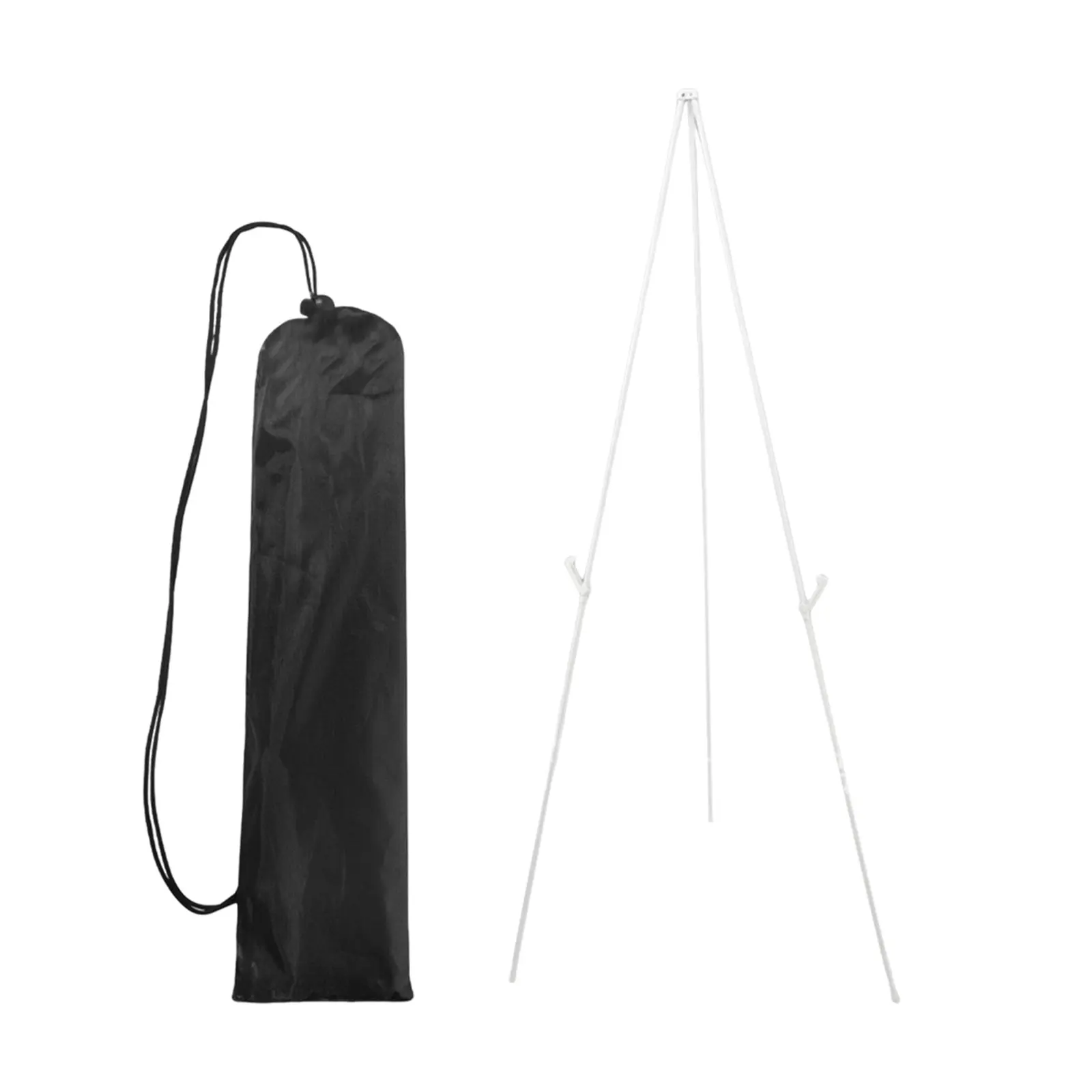Chevalet Pliant Trépied Portable 168cm Noir - Présentoir Affiche Mariage Et Art