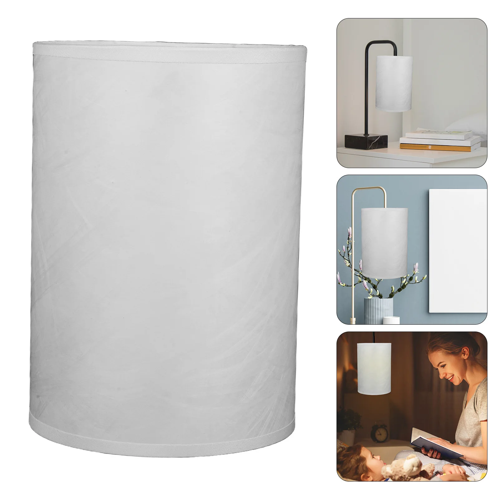 

E27 E14 Rattan Lampshade Vintage Woven Drum Light Fixture Cover Chinese Retro Style Decorative Pendant Ceiling Light Plate