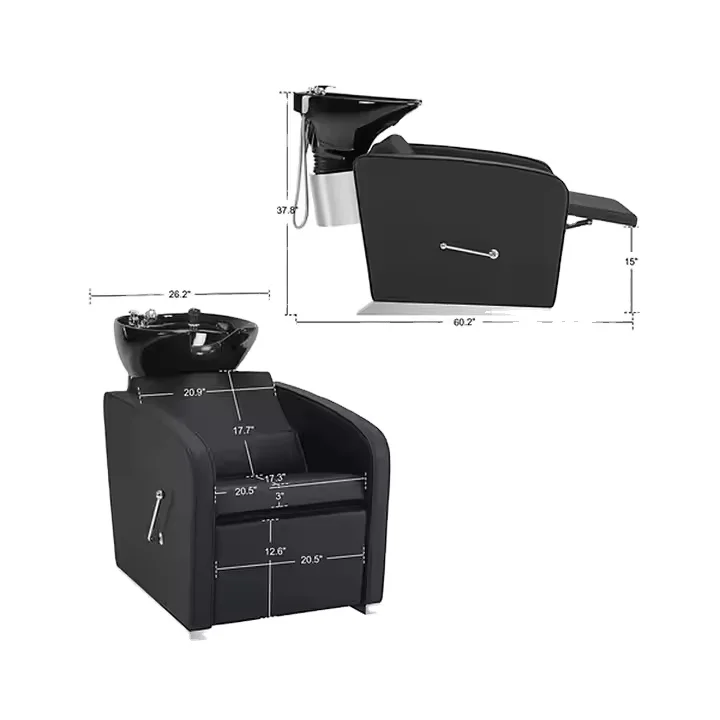 Shampoo leather bed