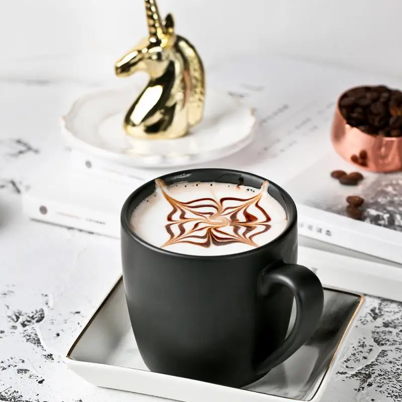 Coffee Decoration Creative Coffee Art Cappuccino Mold Endless Possibilities Innovative Latte Art Top-rated Coffee Stencils Fancy