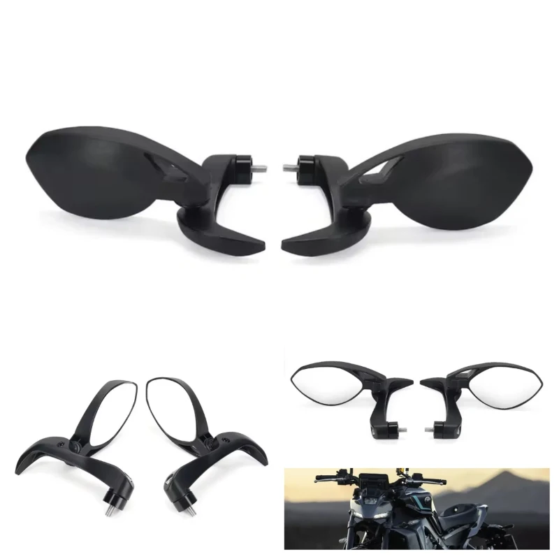 

MT-09 Motorcycle Accessories For YAMAHA MT09 SP MT09SP 2024 Handlebar End Rearview Mirror Left Right Lever Handle Bar Protectors