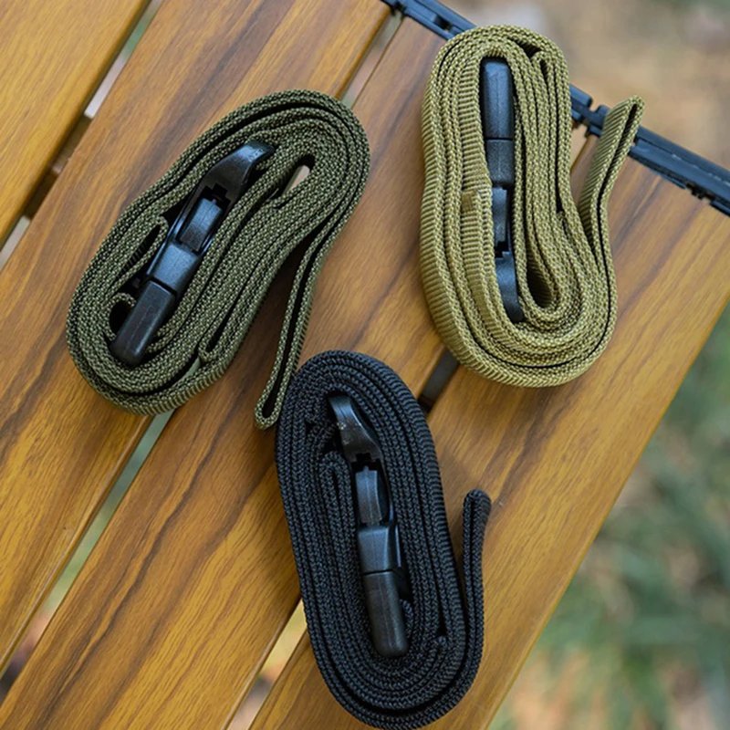 Robuste Nylon-Gepäckgurte mit Schnalle, Langlebige Ladungssicherungsgurte für Reisen, Camping, Wandern, Zelt, Rucksack und Lagerung – Detail 7