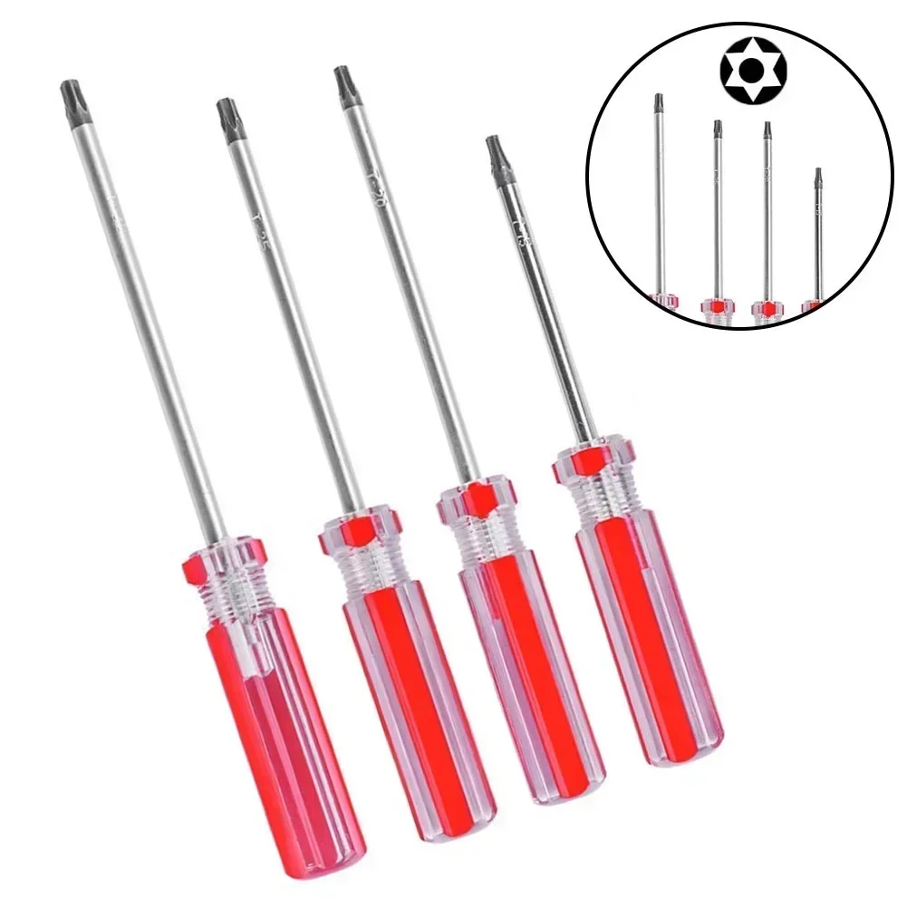 Chromium Vanadium Alloy Steel Screwdriver Hand Tools Spare Accessories Assembly Parts Replacement Set T15 T20 T25