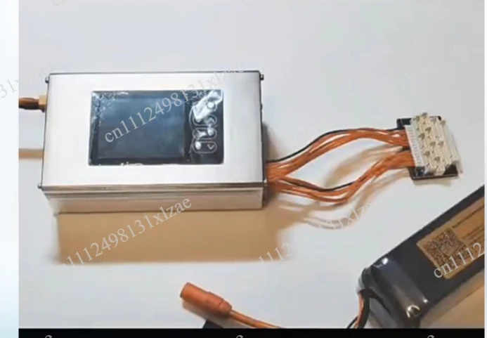 A12MINI Multi-channel Independent Balance Charger 12S Lipo Battery Charger Built-in Soldering Iron RC Model Accessory