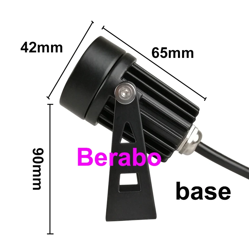 4PACK Neue Stil COB Garten Rasen Lampe AC220V 110V DC12V Outdoor LED Spike-Licht 3W 5W pfad Landschaft Wasserdicht Spot Lampen – Detail 10