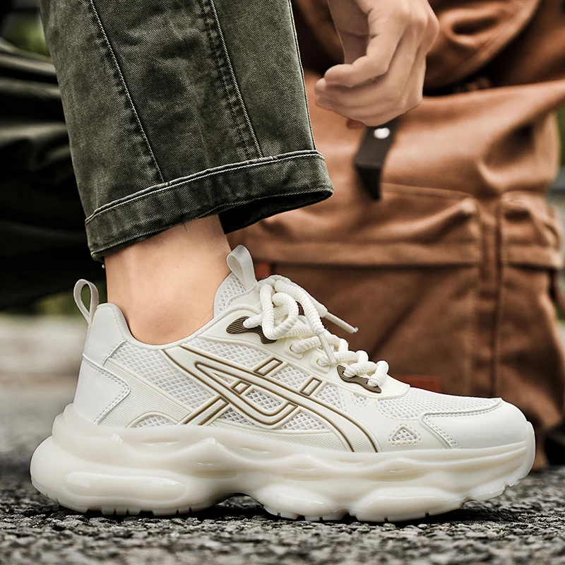 

2025 new men's casual shoes,walking shoes,sneakers strolling shoe Lightweight Cushioned Travel Outdoor Best-Selling Daily Wear