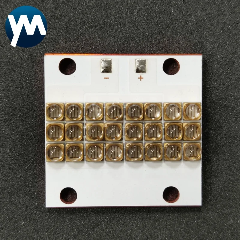 

3535 365 нм 385 нм 395 нм 405 нм 70 Вт Высокомощная УФ-светодиодная лампа для полимеризации света для 3D-печати