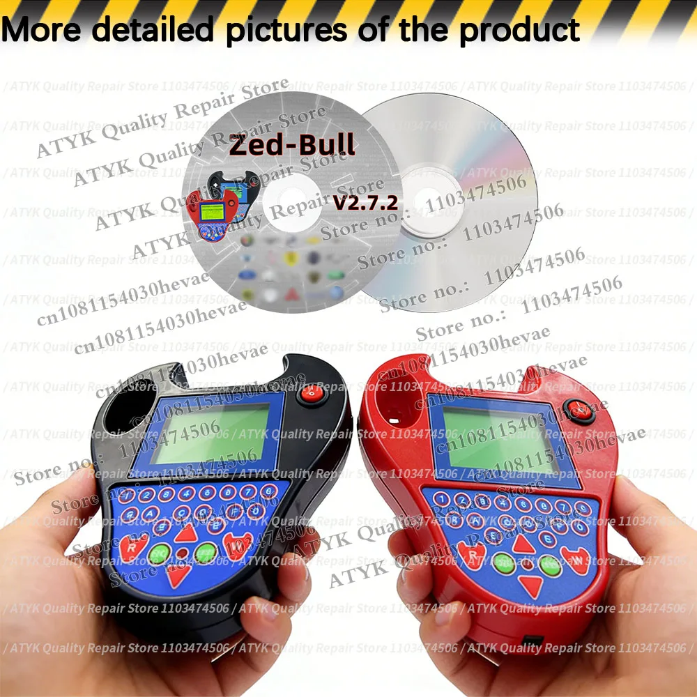 Mini Zed-bull V5.02 V508 EFfl Software Diagnostic tool Auto Key Transponder Car Chip reader Auto Repair
