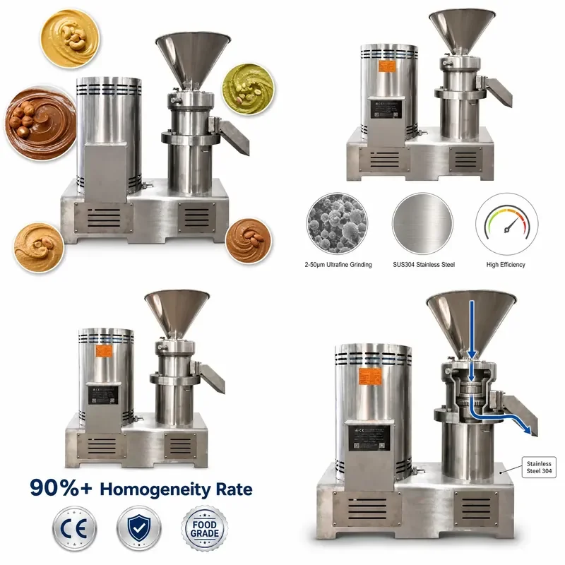 Versatile Small Nut Butter Grinder Portable Electric Peanut Butter and Tahini Maker for Startups