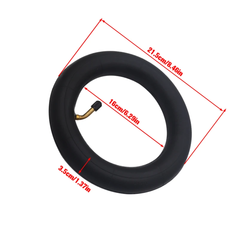 Replacement 8 1/2X2 Inner Tube for Electric Scooter Tires and Compatible Stroller Bicycles