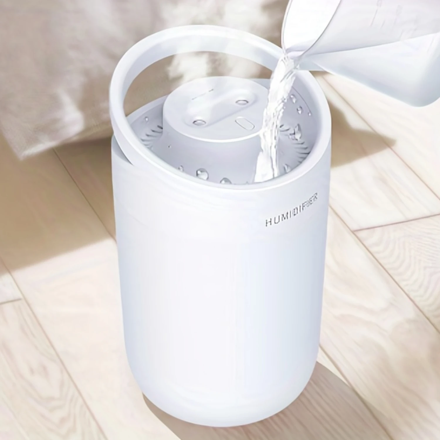 Двойной спрей, увлажнитель воздуха большой емкости 101,44 унции, для офиса, спальни, бесшумный спрей для пополнения воды, увлажняющий спрей