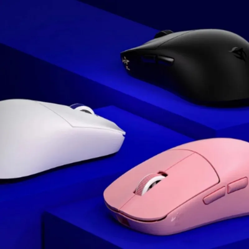 Em estoque sem fio ninjaso sora v2 mouse três modos ergonomia paw3395 8k retorno leve personalizado esports mouse pc gamer presentes