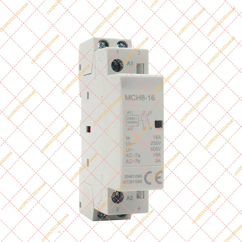 

for ManHua MCH8-16 2P 16A Din Rail Modular AC Contactor 220V 230V