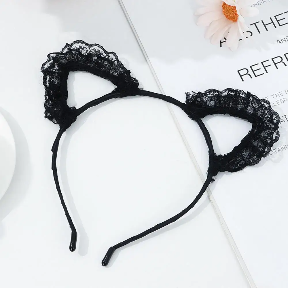 For Costume Party Masquerade Cute Hair Accessories Cosplay Headwear Cat Ear Headband Fancy Dress Hairband