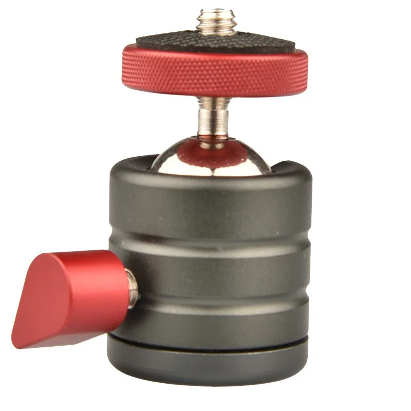 Mini all spherical gimbal universal adjustment suitable for micro-single anti-tripod support system image accessories base