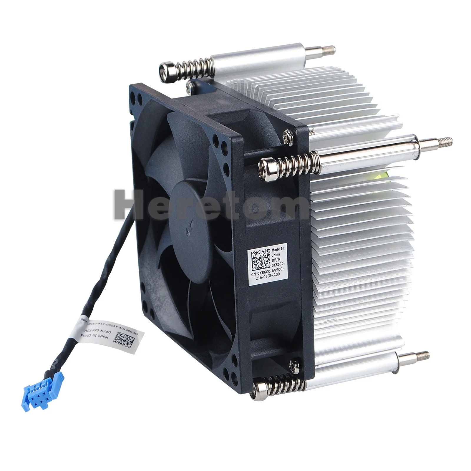 Heretom New 6PT0V K86C0  Fan Cooler is Suitable for Dell Poweredge T140 and T150