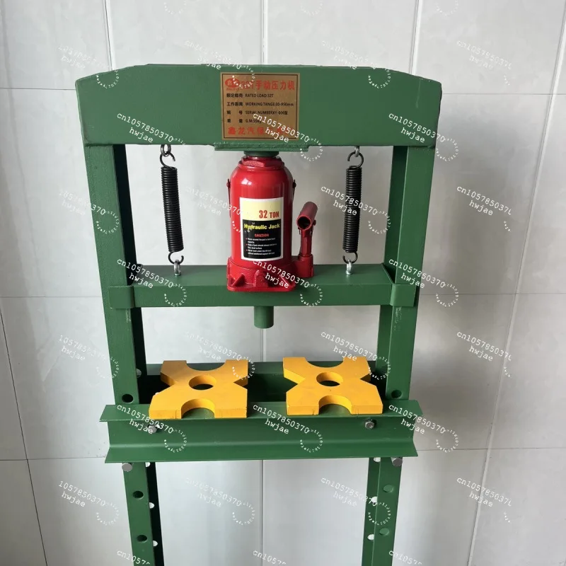 Press 20 tons 32 tons auto repair disassembly gantry car bearing press manual hydraulic hand press