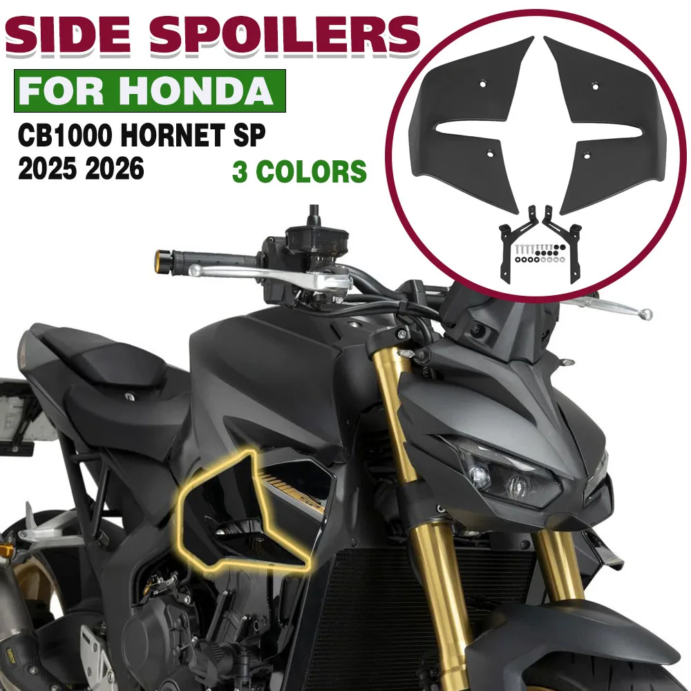 CB1000 Side Downforce Spoiler Fairing Winglet For Honda CB 1000 Hornet SP 2025 2026 Motorcycle Naked Front Aerodynamic Wind Wing