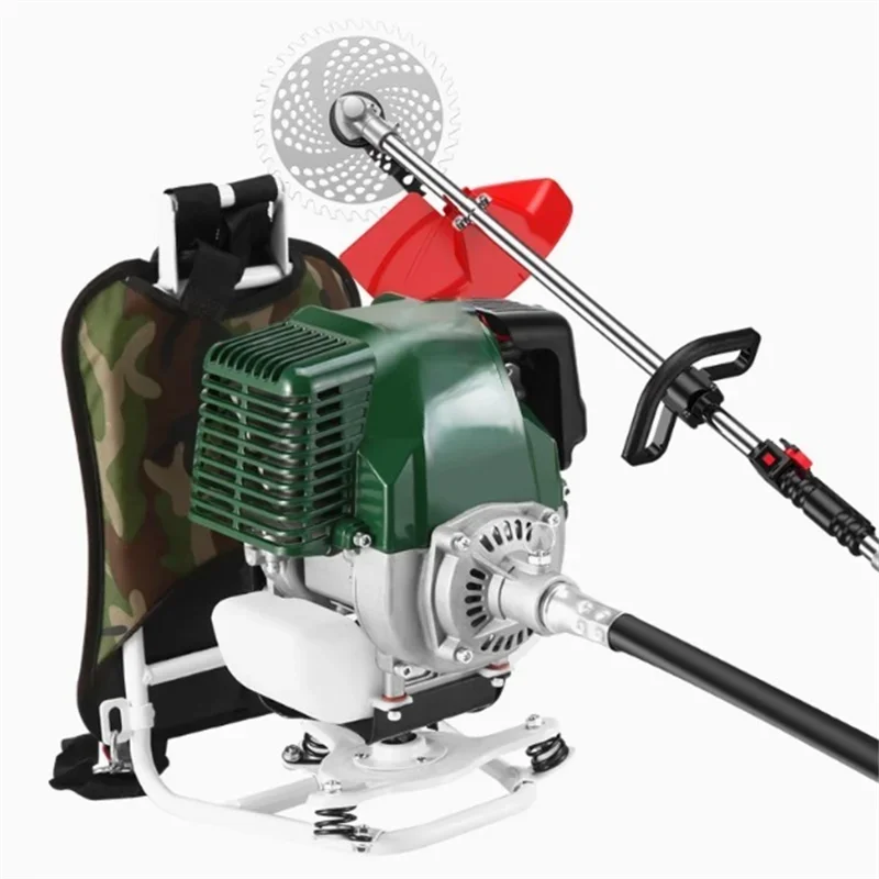 YH99 Grass Trimmer Four Stroke 60HP Engine Backpack Weeder Cutter Garden Tools