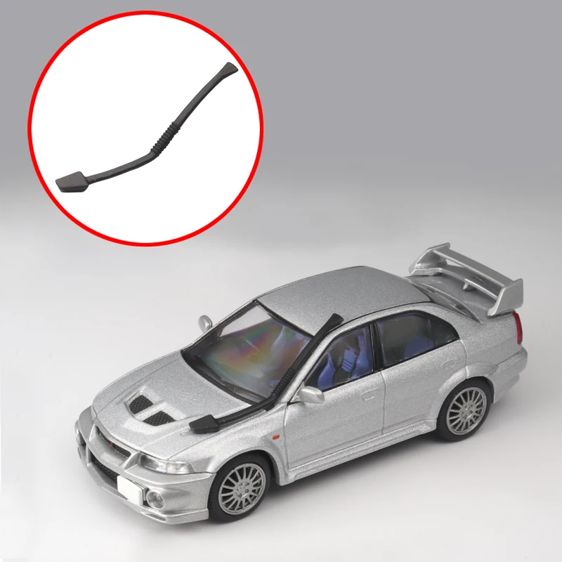 2PCS 3D Printed Universal Snorkel for 1/64 Scale Rally Car Models Raised Air Intake Diecast Vehicle DIY Modification Parts