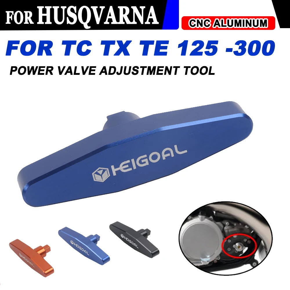 

Motorcycle Accessories For Husqvarna 125 150 250 300 TC TX TE TC150 TX250 TE150 Engineering Power Valve Adjusting Tool Bracket