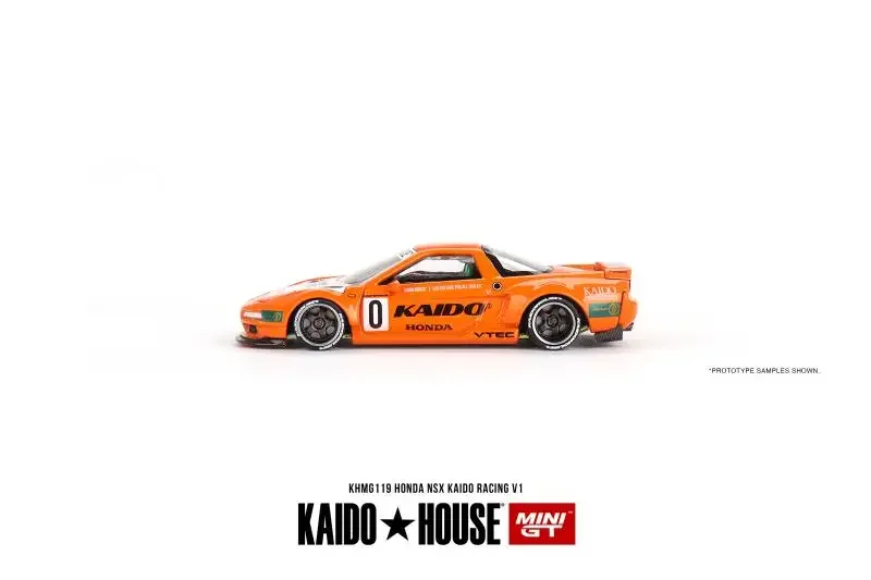 

Модель TSM KAIDO HOUSE MINI GT 1/64 KHMG119 NSX Kaido Racing V1, литая модель автомобиля, детские игрушки в подарок