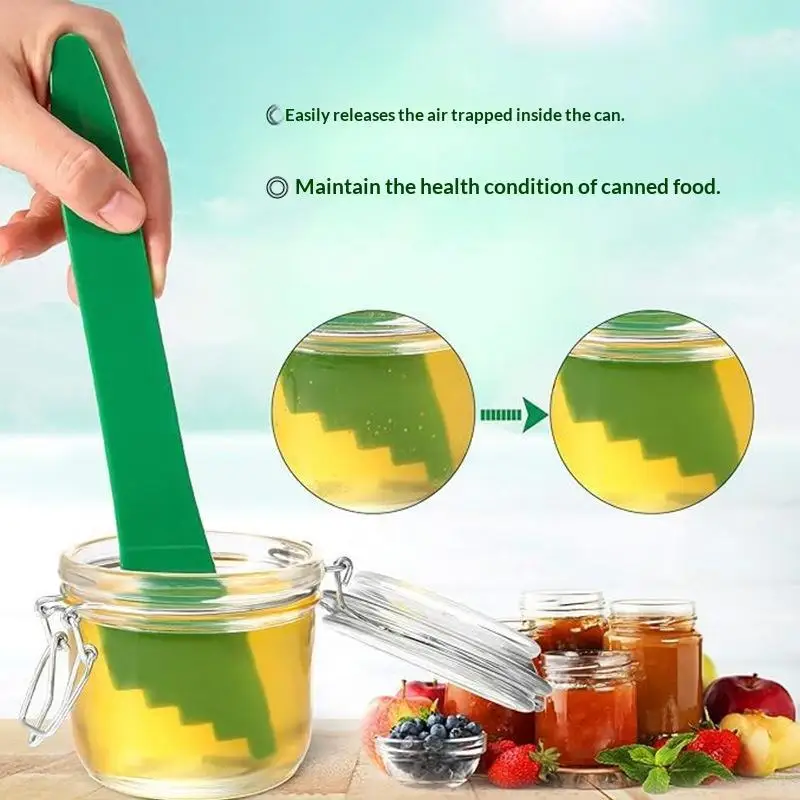 /KQM/Jar Lid Lifter With Bubble Popper And Measuring Marks For Home Canning Jam Making Kitchen Use Magnetic