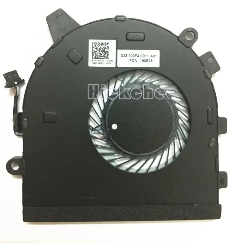 New Cooling Fan For Dell Inspiron 13 7390 2-in-1 01XVDH radiator fan FLBW 4pin 0HYPYN 023. DDFS5K12214161F100GI.0011. A010