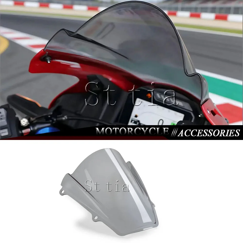 

Racing Windshield Screen CBR600 RR CBR 600 RR Motorcycle Windscreen Wind Deflector For Honda CBR600RR 2021 2022 2023 2024 2025
