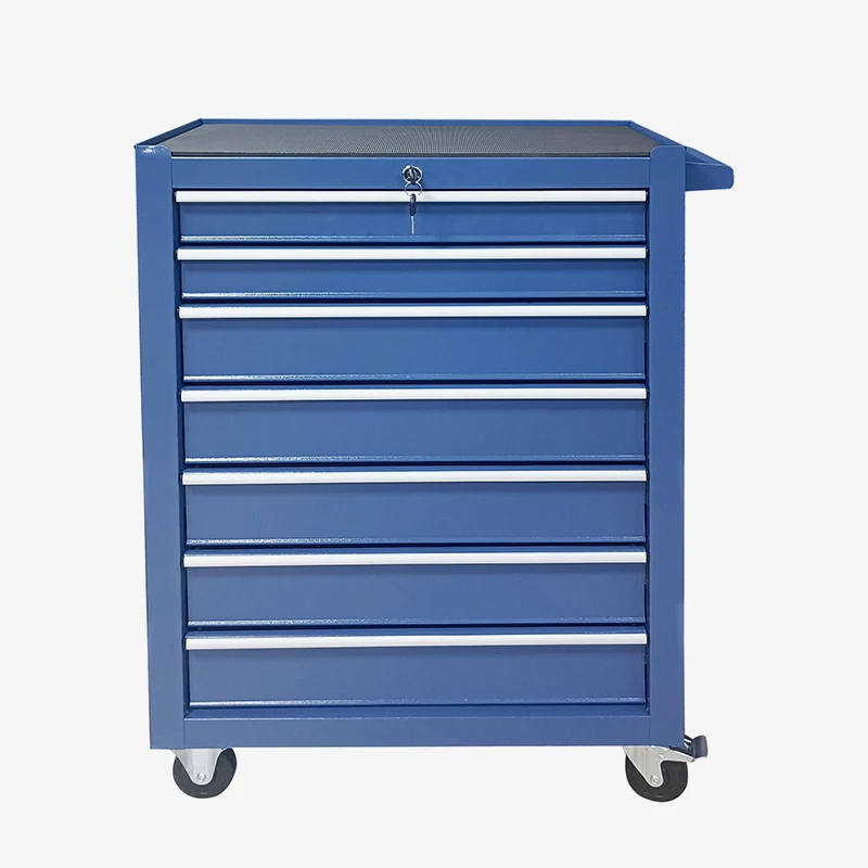 Simple Appearance 7 Drawers Tool Trolley With 83pcs Tools In EVA Foam Tray