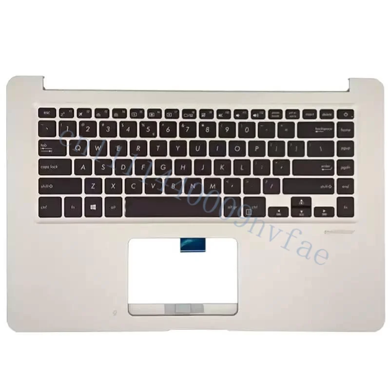 New For Asus Vivobook K510U F510U F510UA F510UF S510U X510U S510UA S510UN S510UQ Gold Palmrest Case Keyboard US Backlit 0.8