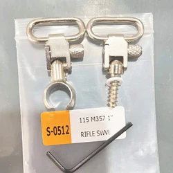 TriRock QD Sling Swivels Magnum Band Split (0.55-0.57'') Barrel Band Accessories S0512 Silver Color Set # Free Shipping