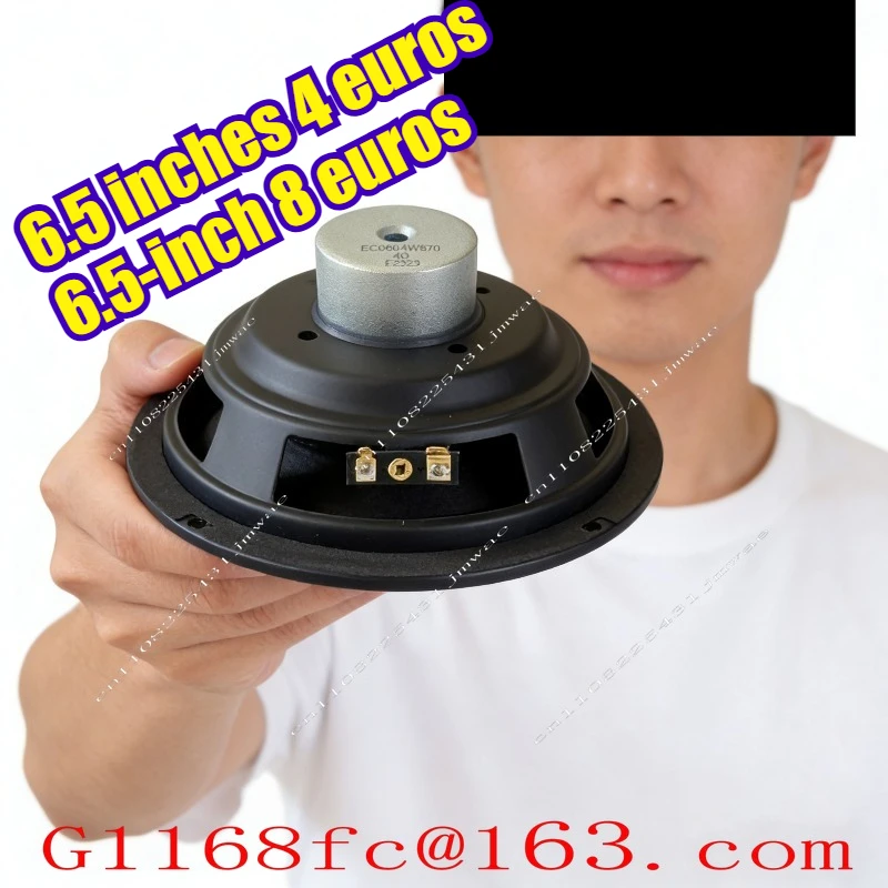 American 6.5-inch Full-range Speaker Wool Paper Basin Neodymium Magnetic Hifi Fever Outdoor Playing and Singing Speaker Sweet