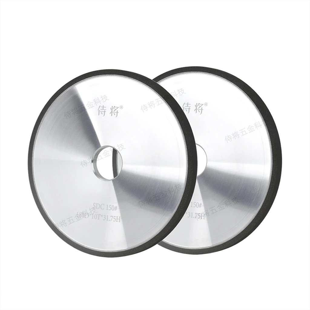 Imagem -03 - Paralelo Diamante Rebolo Círculo Ferramenta Abrasiva Tungsten Aço Fresa Acessórios para Ferramentas Elétricas 150 mm 180 mm 1pc