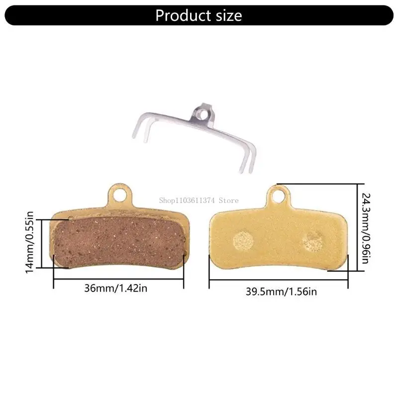 

1pair Calipers Brakes Pad Professional Mountain Bicycles Pad Bike Replacement