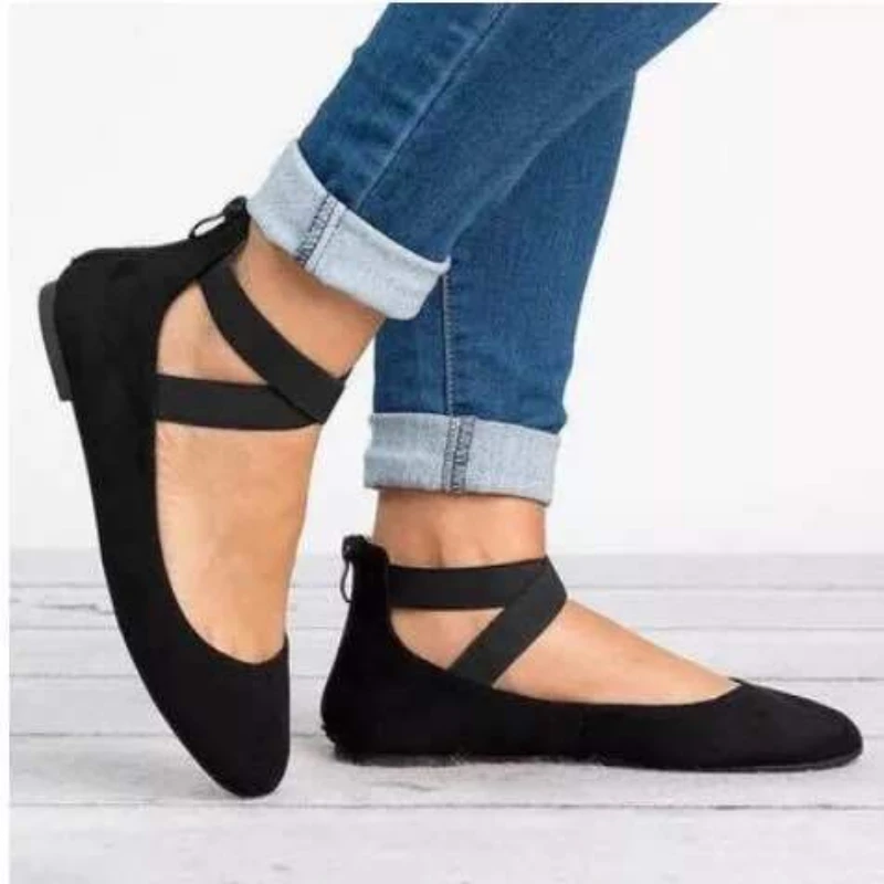 Płaskie buty codzienne Damskie mokasyny Jesień Retro Wygodne, oddychające wsuwane miękkie buty na płaskim obcasie Plus Size Zapatos De Mujer