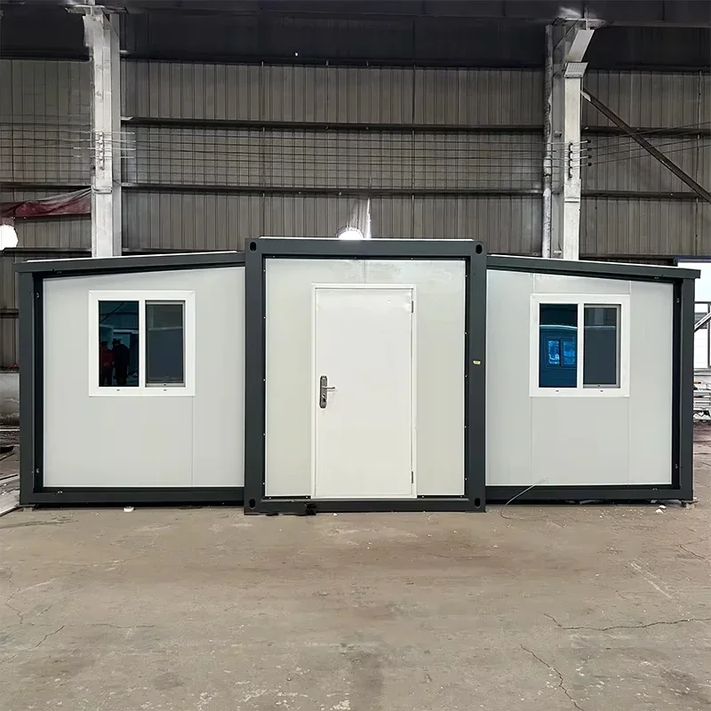 Quick Assembly Expandable Foldable Flat Pack Shipping Prefabricated Container House 3 Bedroom Prefab Tiny House with Energy Kit
