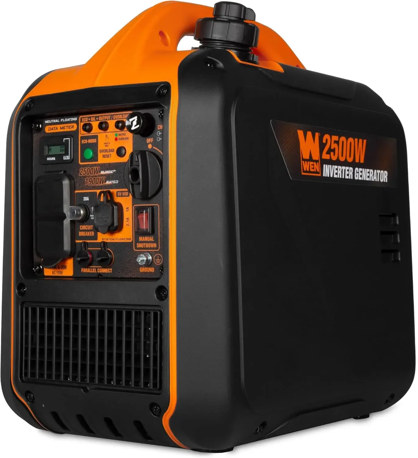 

2025NEW 2025 Lightweight with Fuel Shut Off (56250i)，2500-Watt Inverter Generator, Quiet, Portable
