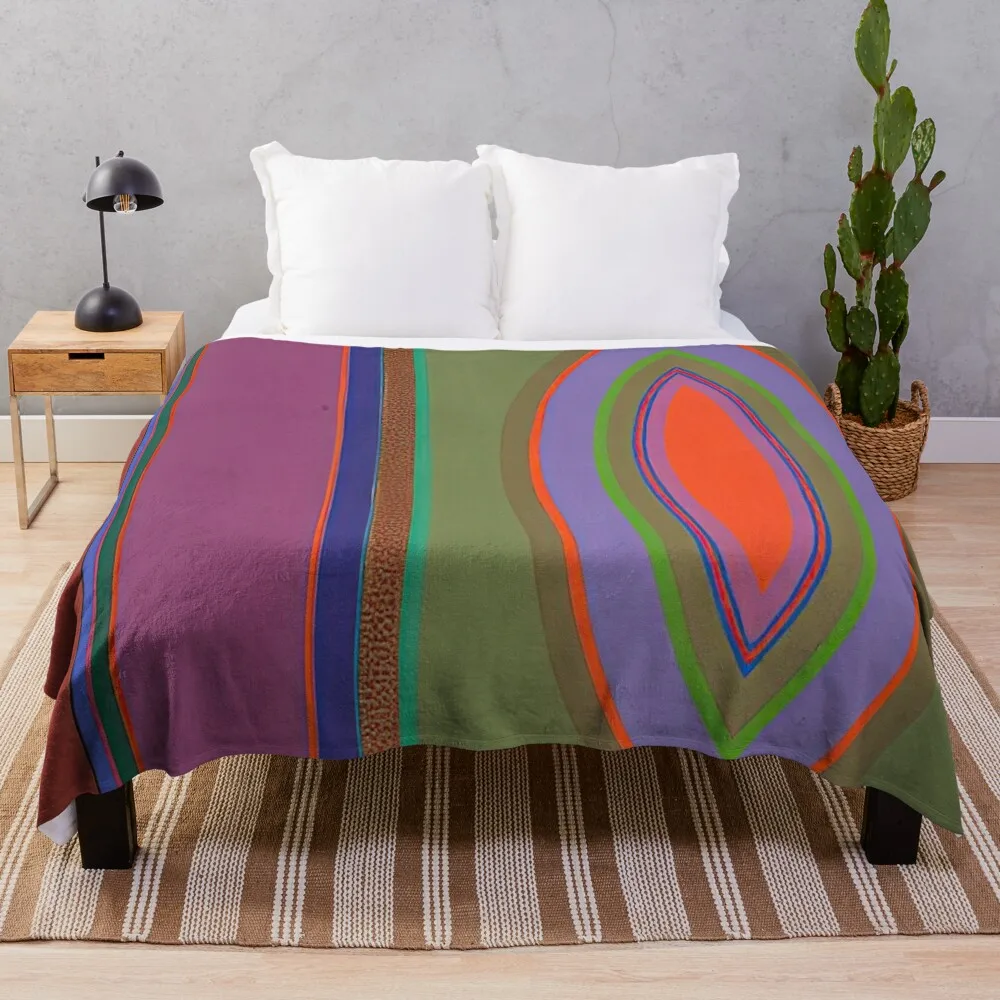 John Ferren - RVG - 1966 Throw Blanket Shaggy Blankets Sofas Of Decoration Blankets