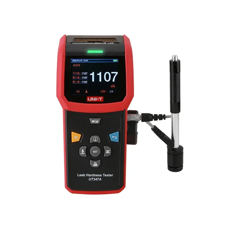 uni- Digital Leeb Hardness Tester rockwe vicker Steel Metal Portable Hardness Tester UT347A 640x480 pixels