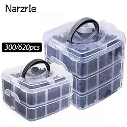 300pcs 620pcs Car Fastener Clip Mixed Plastic Fasteners Kit Auto Door Trim Panel Retainer Push Engine Cover Fender Rivet Clips